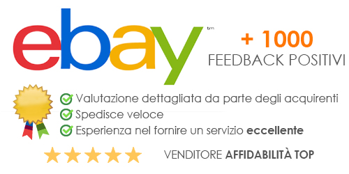 Grazie ai feedback positivi dei clienti che hanno comprato le nostre macchine utensili su ebay damatomacchine si conferma Venditore Affidiabilità Top