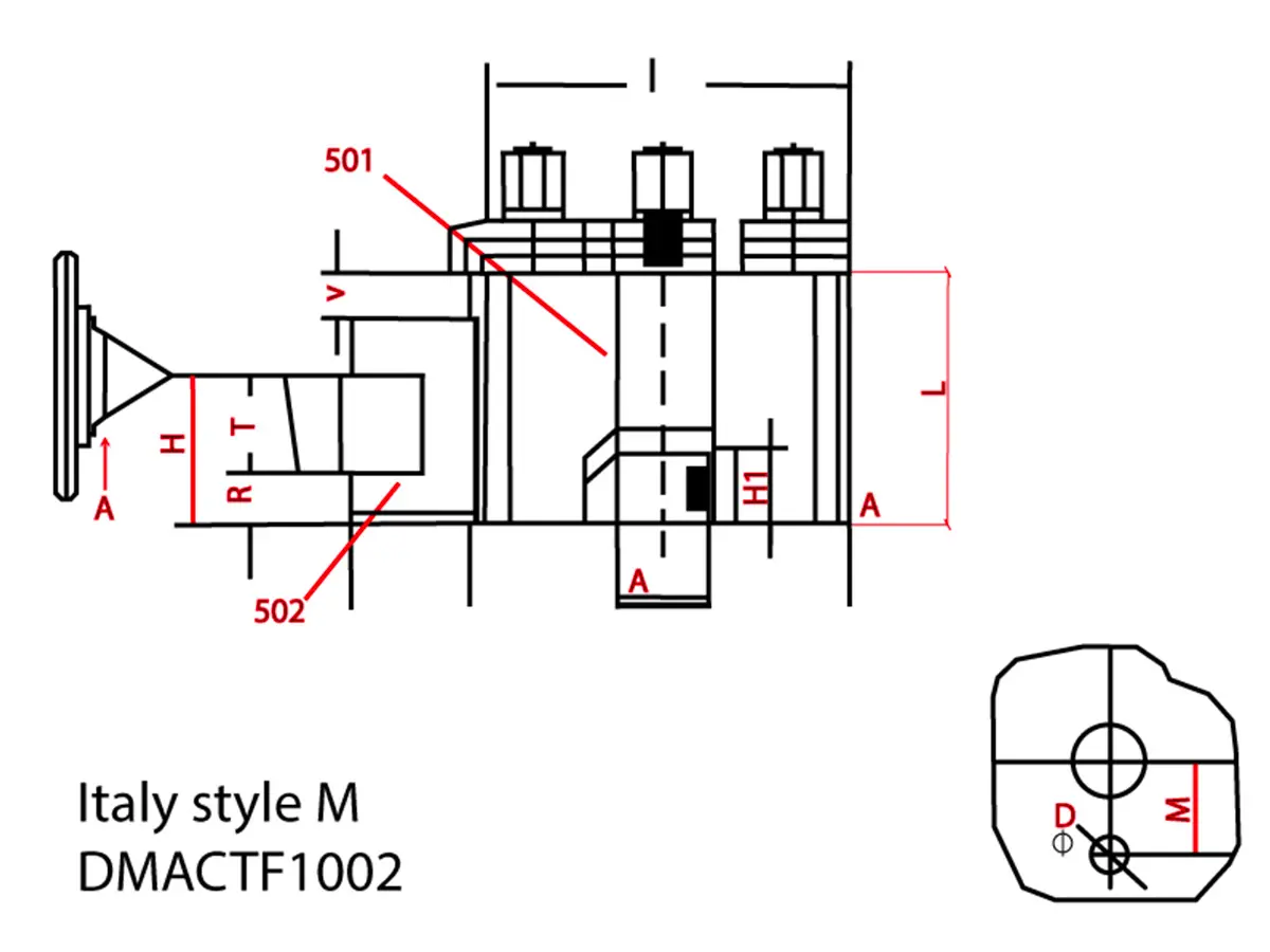 Rapid Quick Change Tool Post ( Italy Style) Model M (based on lathe compatibility)