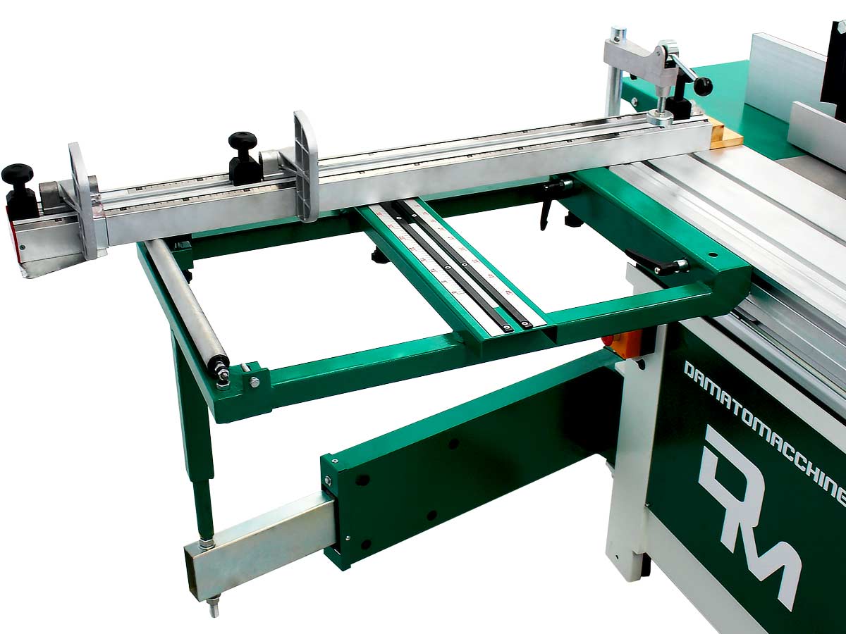 Combination woodworking machine 7 function with saw blade diameter of 315 mm model America 1600-310 powered by Damatomacchine