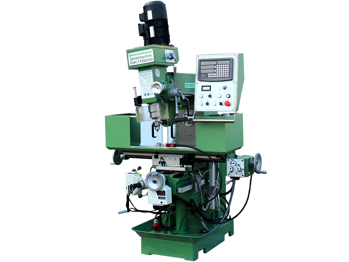 Universal Milling Machine Orion 7.5 by Damatomacchine