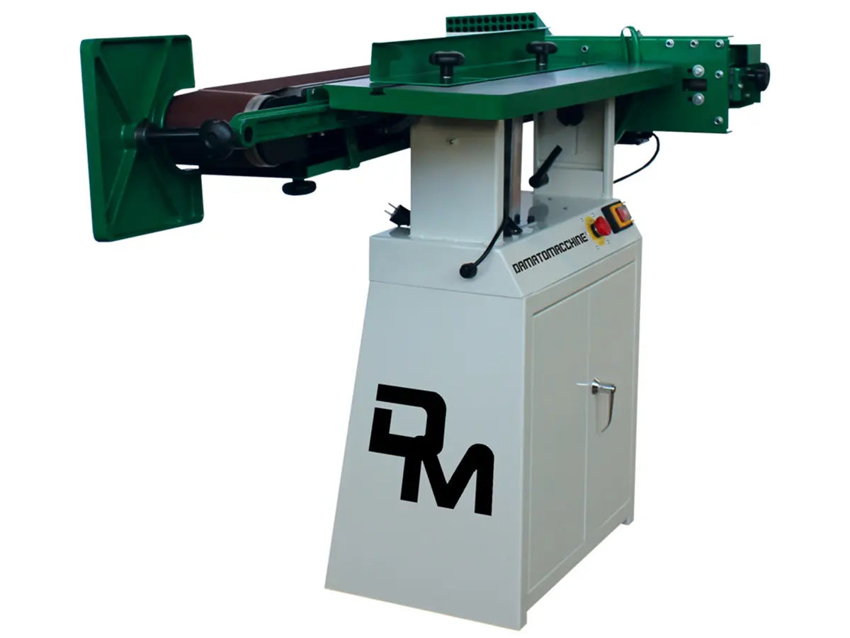 Horizzontal & Vertical sanding machine with abrasive belt