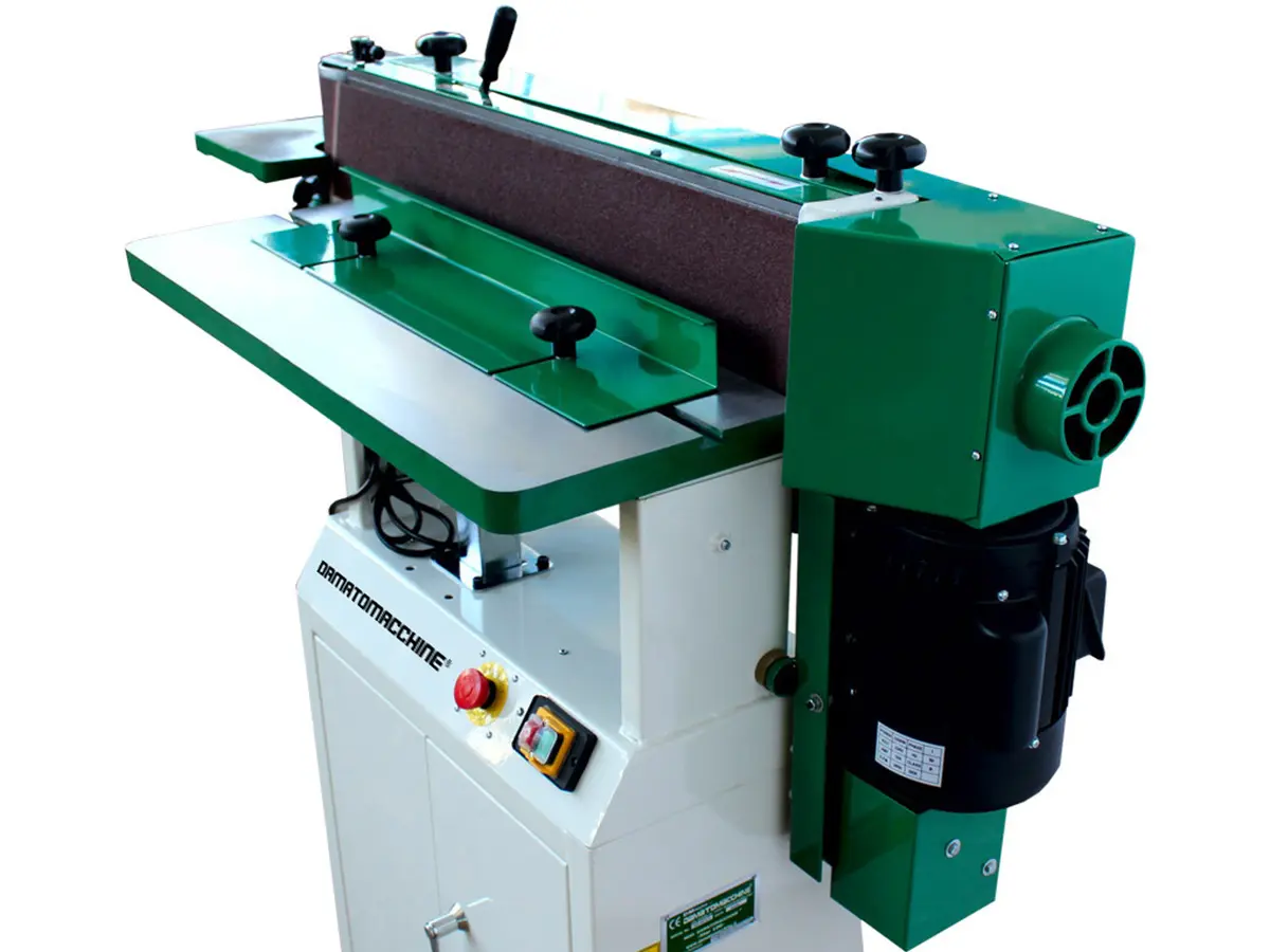 Horizzontal & Vertical sanding machine with abrasive belt