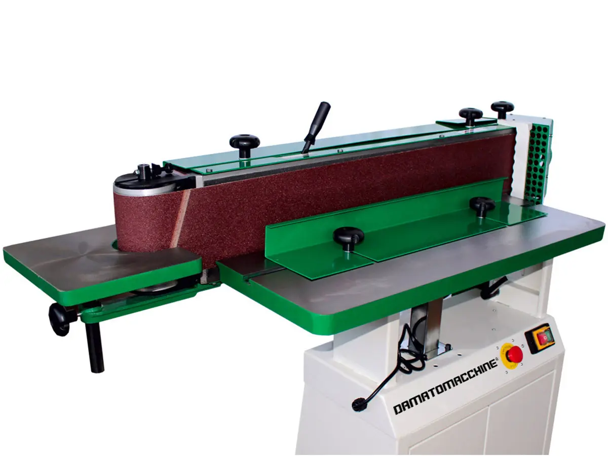 Horizzontal & Vertical sanding machine with abrasive belt