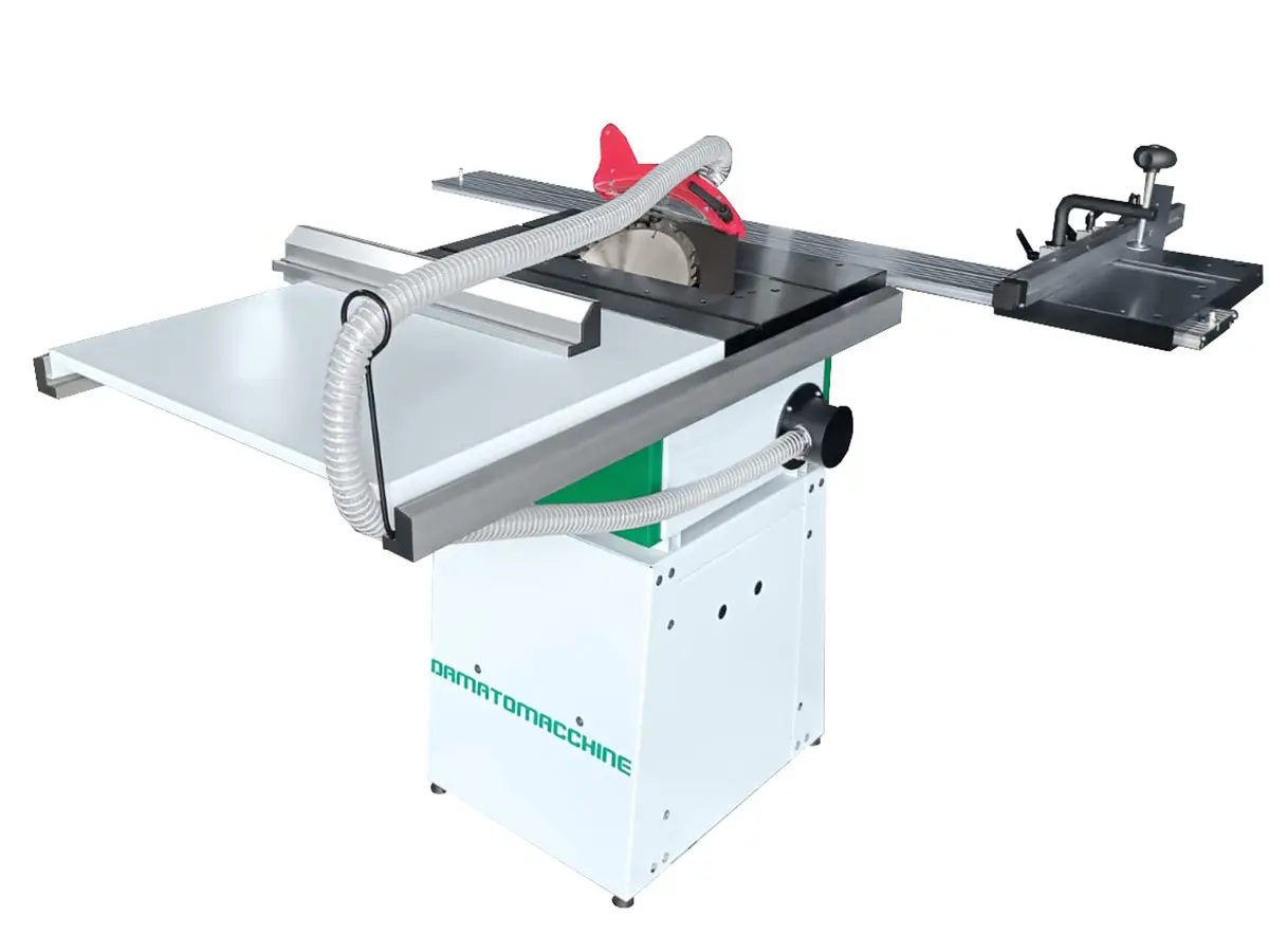 Hobby type wood squaring machine model Olimpia SC1-254-1200 by Damatomacchine