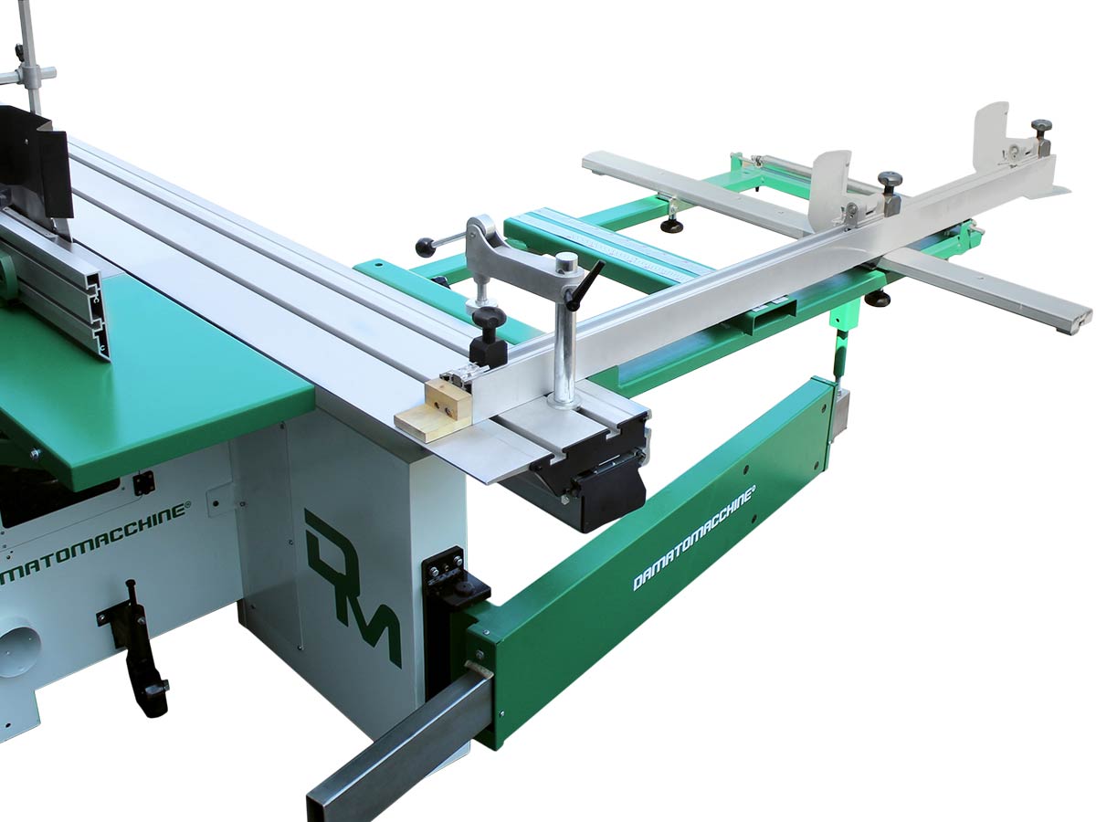 Table saw for wood with carriage 2600 mm, tilt circular saw 315 mm with engraver and independent spindle moulder