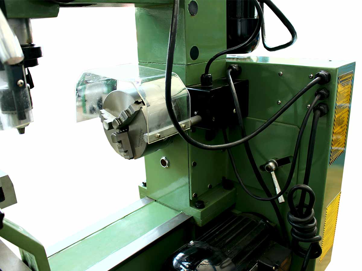 Combined Lathe-milling machine for working metals on the Evolution 800 model