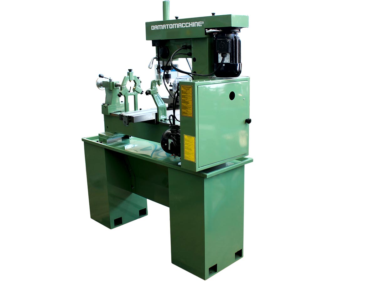 Combined Lathe-milling machine for working metals on the Evolution 800 model