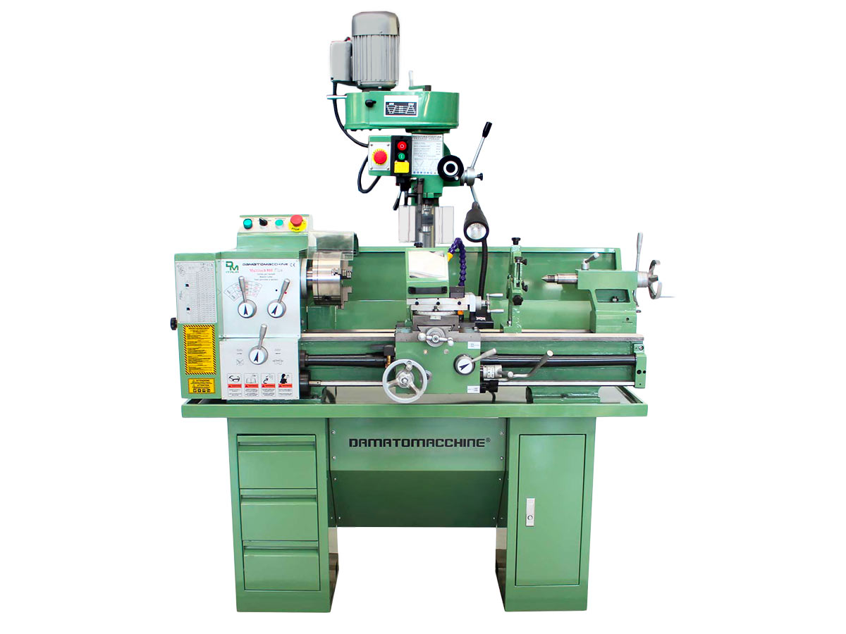 Combinés à métaux Tour-Fraiseuse-Perceuse - Damatomacchine Dm Italia