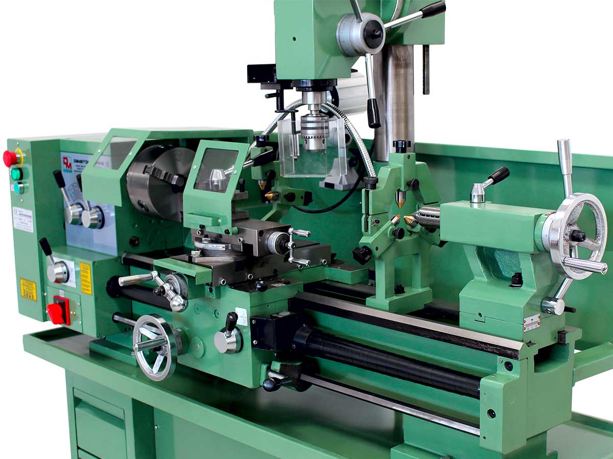 Metal Lathe 800x320 mm with milling and drilling function