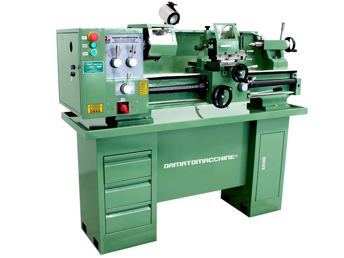 Metalworking Semi-professional Bench lathe Multitech 800 by Damatomacchine