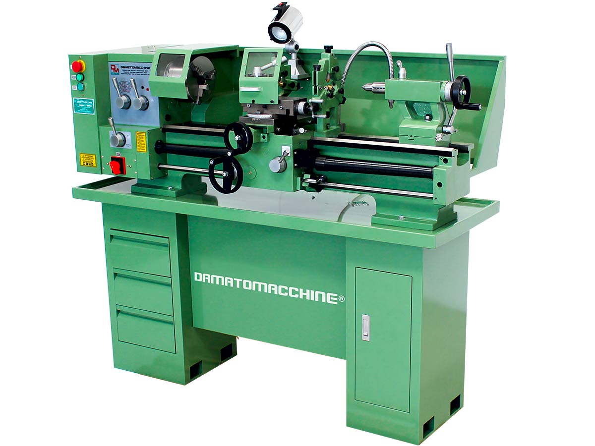 Metalworking Semi-professional Bench lathe Multitech 800 by Damatomacchine