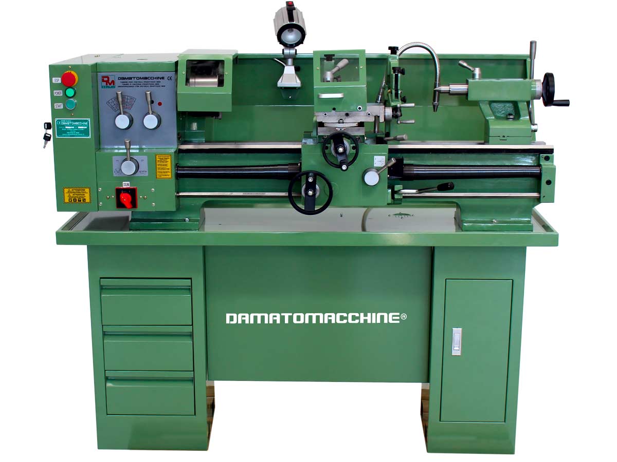 Metalworking Semi-professional Bench lathe Multitech 800 by Damatomacchine