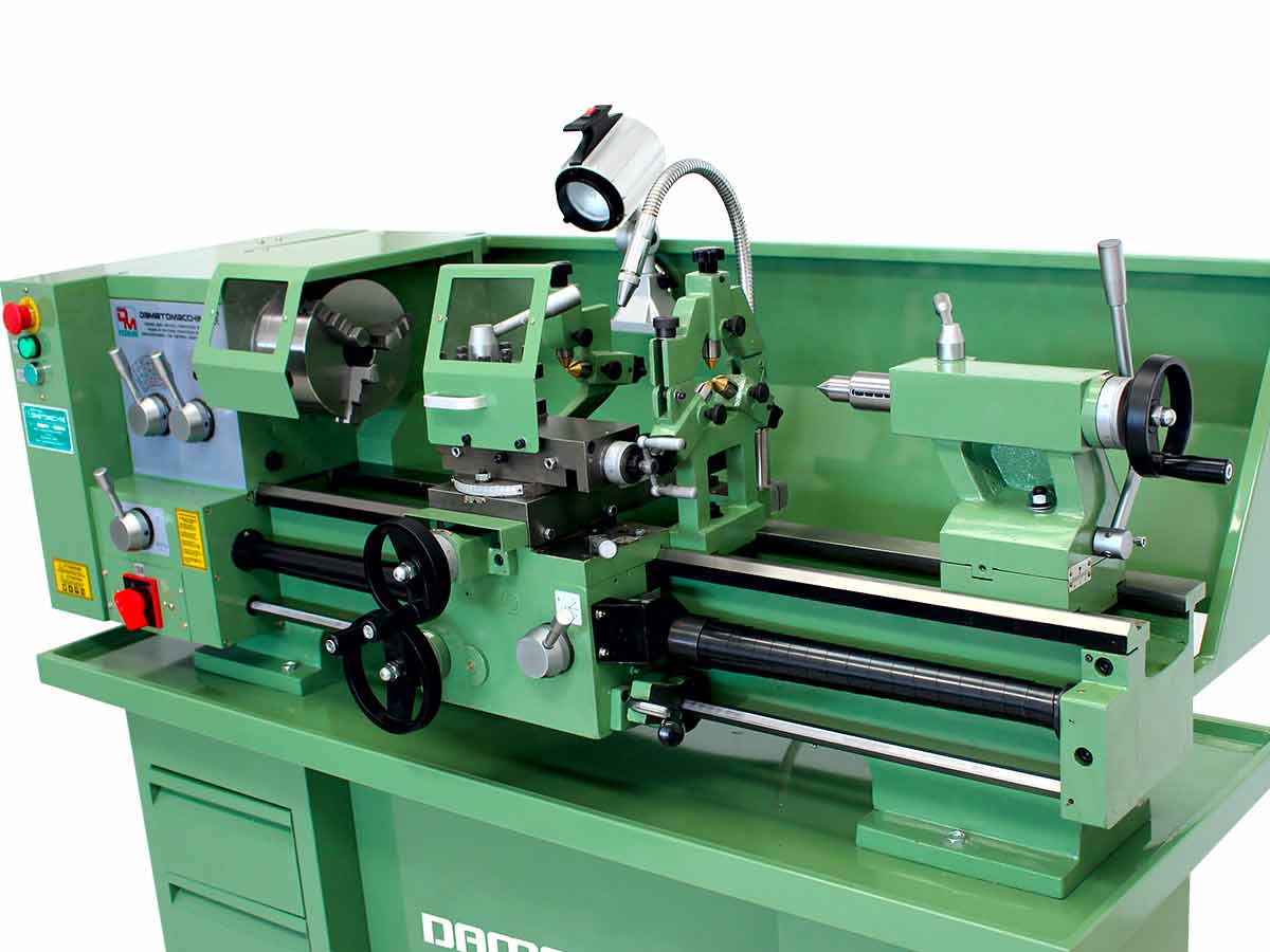 Metalworking Semi-professional Bench lathe Multitech 800 by Damatomacchine