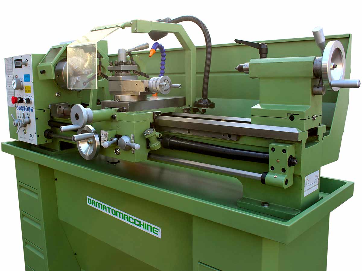 Lathe with 880 mm distance between centers, 1500 W single-phase motor (three-phase version is available on request)