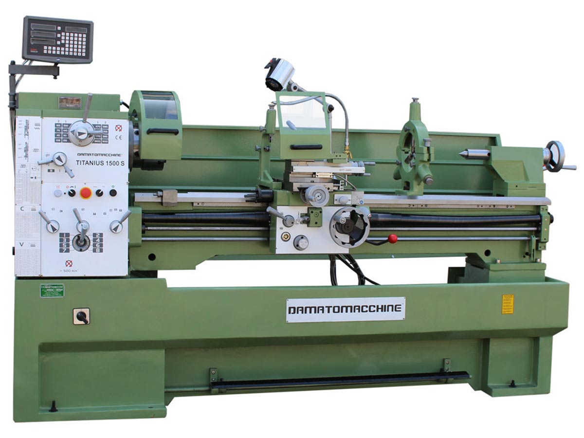 Professional Bech Lathe Titanius 1500 Digit