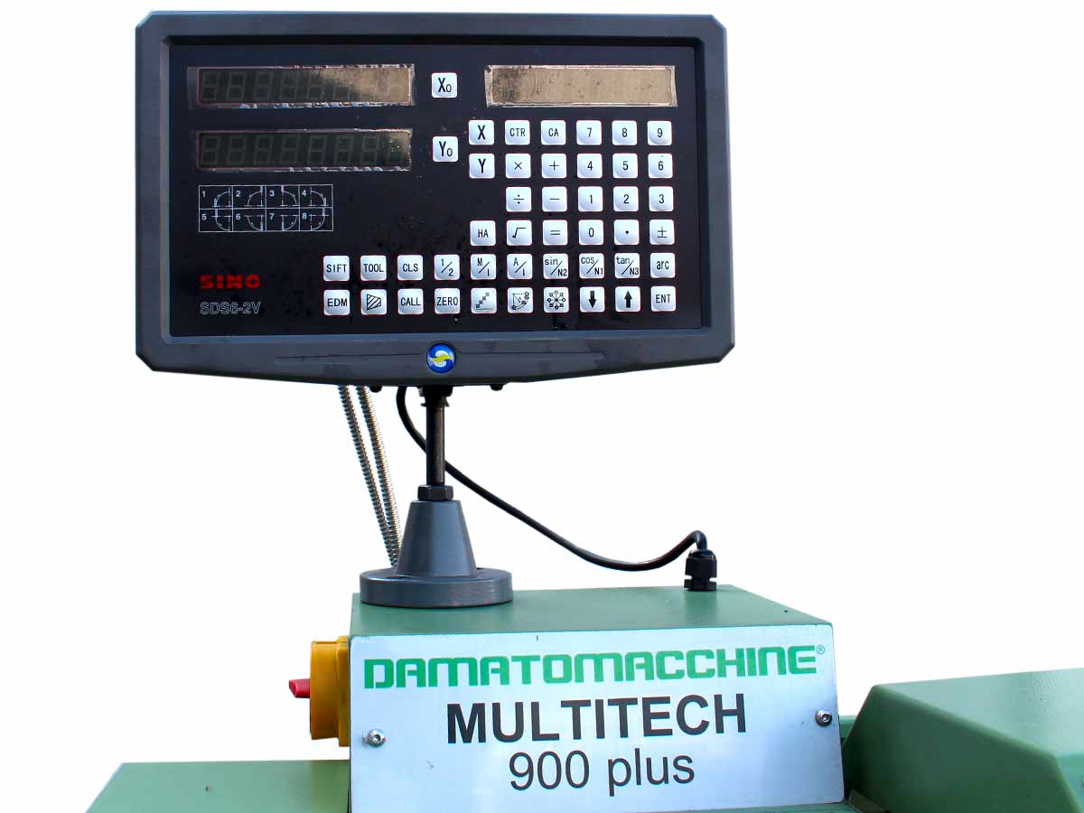 Torno para metales Multitech 1000.51 Plus by Damatomacchine
